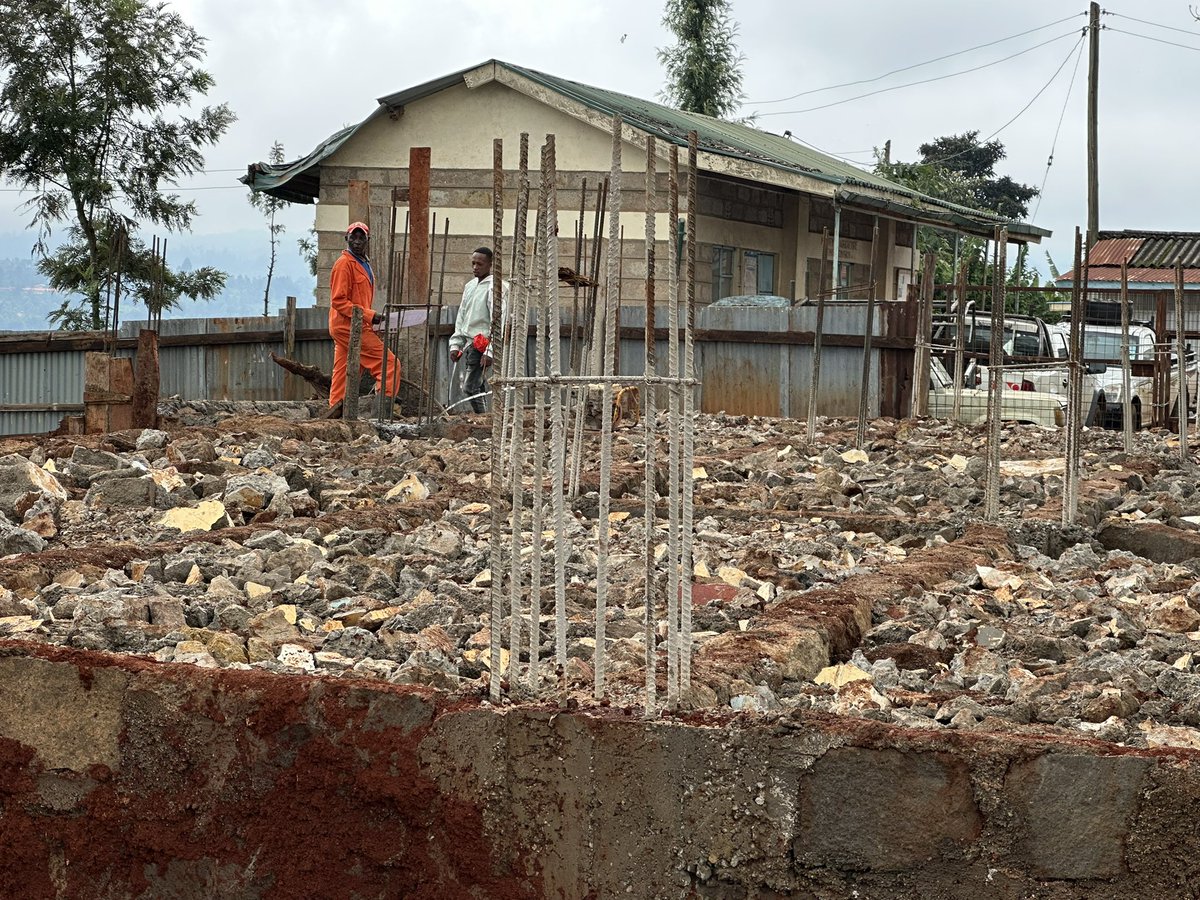 njushamanoah's tweet photo. Nyakianga (Mathioya)Level 4 Hospital construction is ongoing.Thanks H.E Dr Irungu Kang’ata for prioritizing health.Labour is 100percent local. https://t.co/wmou612hpH