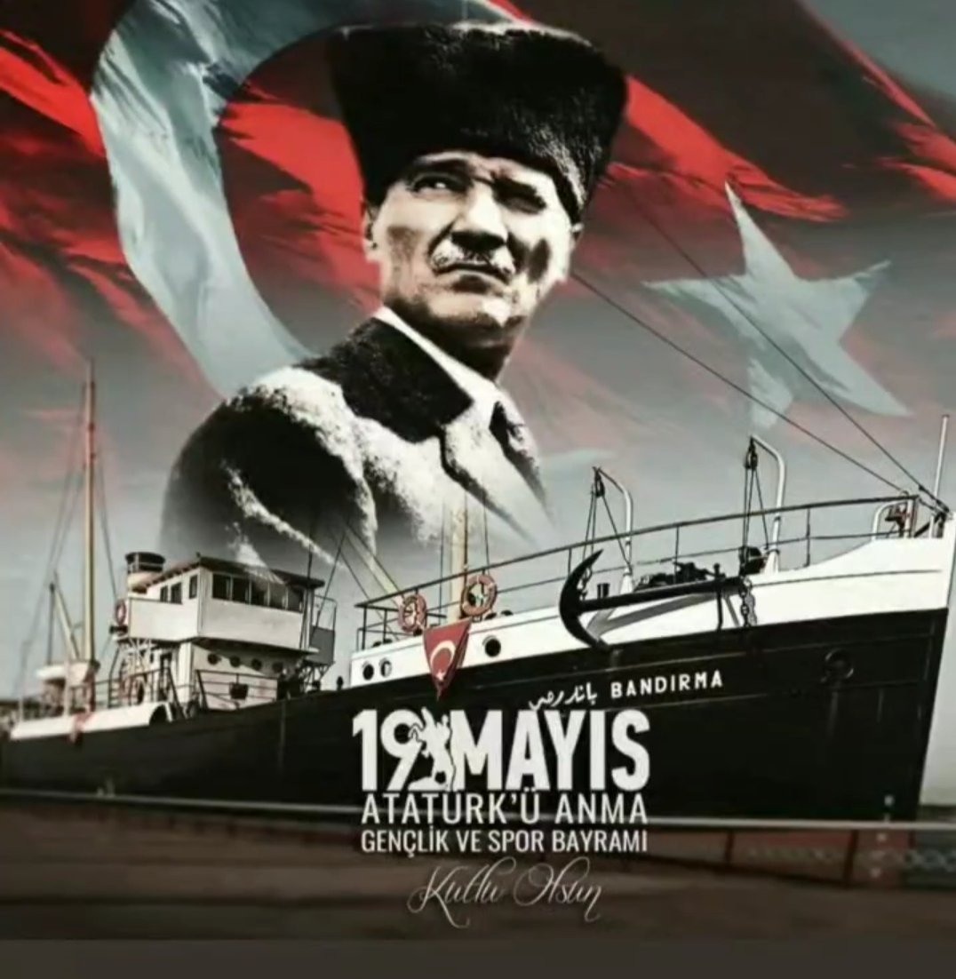 DamatLisesi's tweet photo. 19 Mayıs 1919 Atatürk ün Samsun a çıkışı, Gençlik ve Spor Bayramımız Kutlu Olsun.
@tcmeb 
@ACIGOLMEM 
@semihkirim 
@zeynelkolutek 
@nevsehirvalilik 
@tc https://t.co/SOhLL8mP40