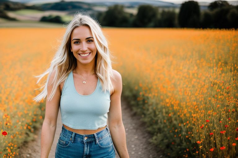 PietroEbner's tweet photo. A smiling girl in a poppy field

#AIArtworks #AImodel https://t.co/Ojmt1vDzHK
