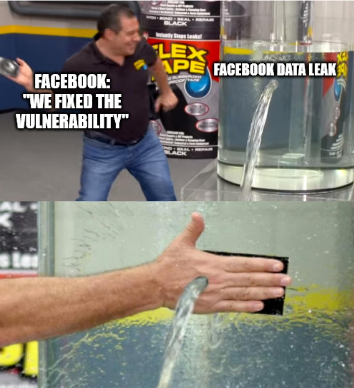 WireMin's tweet photo. Apologies #facebook but we can't provide any advice on this.🤷
Being a decentralized social network, #WireMin never encounters such troubles.😛
#facebookhacked #Facebook_whatsapp #Twitter #hackers #CyberSec #leaked https://t.co/zw2LTXTeIk