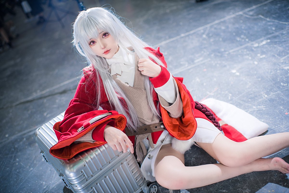 ssf91ss's tweet image. 萤火虫漫展  原神cosplay 克拉拉
克拉拉：鬼狮

#cosplay #原神 #克拉拉