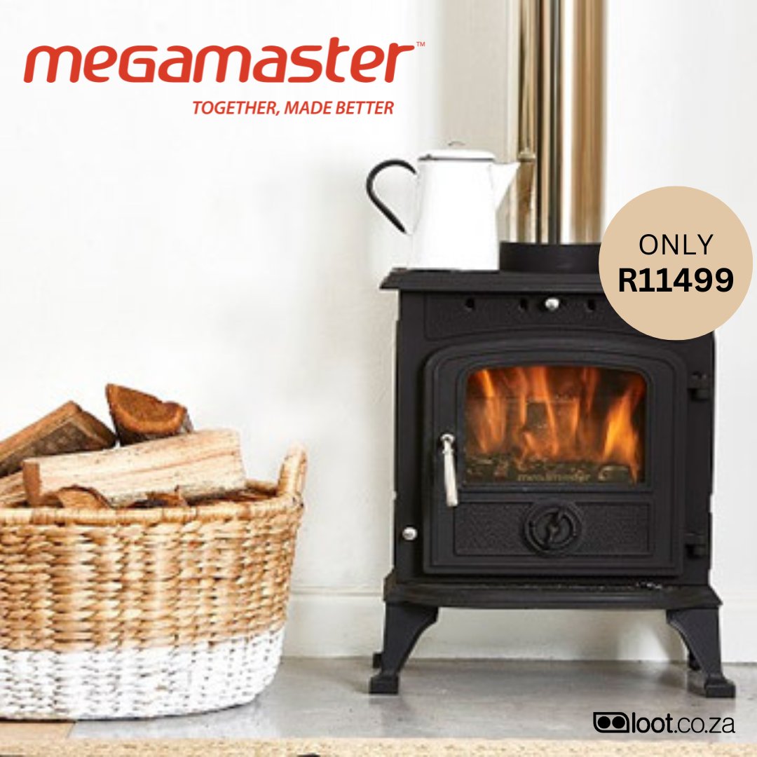 lootcoza's tweet photo. Experience timeless elegance and lasting warmth with the @megamaster_sa Walden 8kW Cast Iron Fireplace 🔥 https://t.co/9pai3sW8Q0 Effective in heating any room and adding an extra cosy ambience 💯 #shoponline #IgniteTheWarmth #Megamaster https://t.co/FB7m4gjsGn