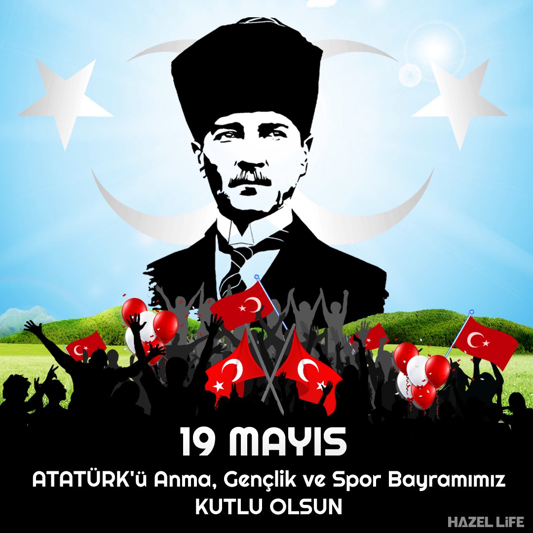 HazelLifeTweet's tweet photo. NE MUTLU TÜRKÜM DİYENE! Her zaman izindeyiz ATA'm Mustafa Kemal ATATÜRK 🇹🇷

#19MayısAtatürküAnma #19MayısGenclikveSporBayramı #19Mayıs #ATATÜRK #MustafaKemalAtatürk #MKA https://t.co/eZjb2oJT51