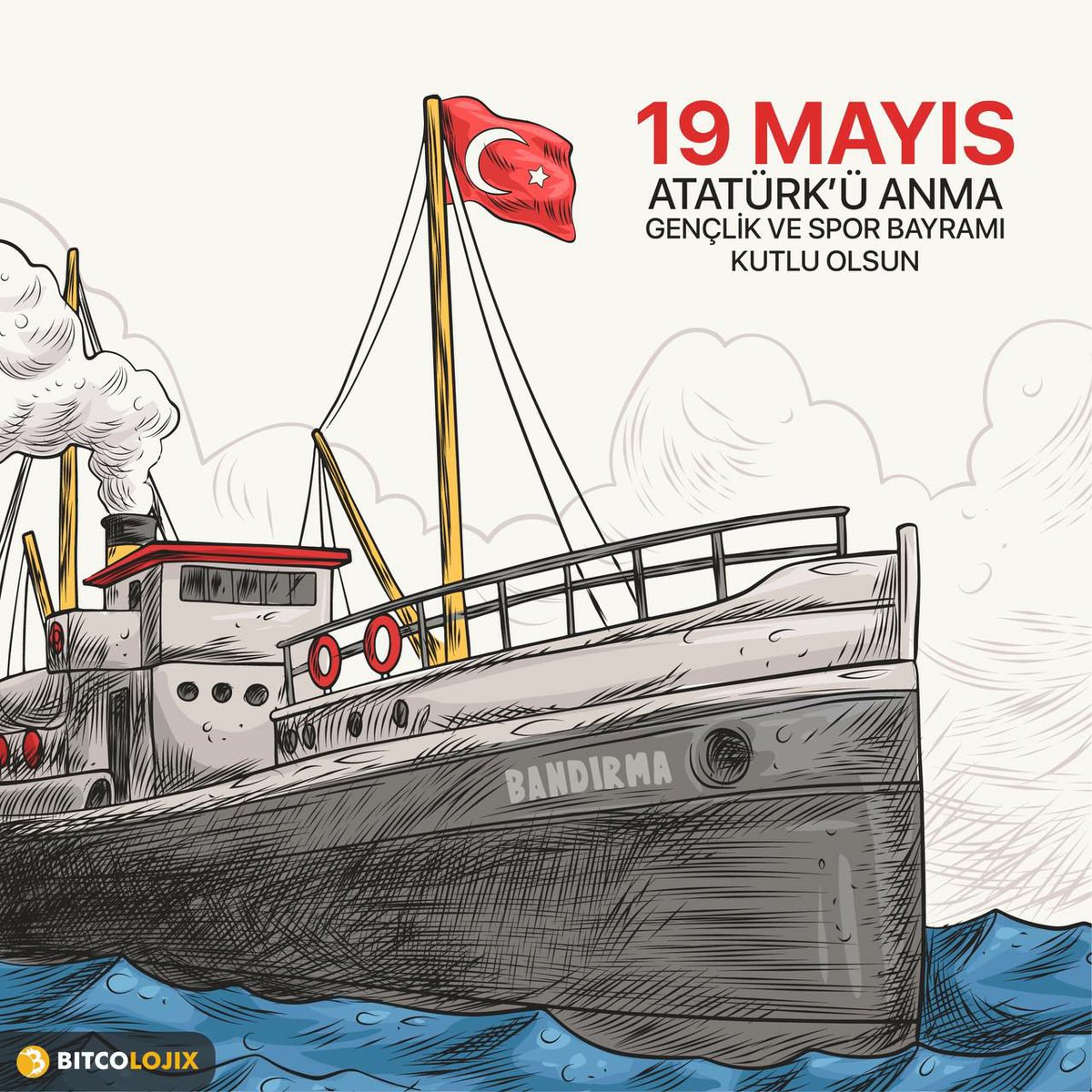 We commemorate the martyrs who sacrificed their lives for our country with mercy, gratitude and respect. Happy 19 May Commemoration of Atatürk, Youth and Sports Day.