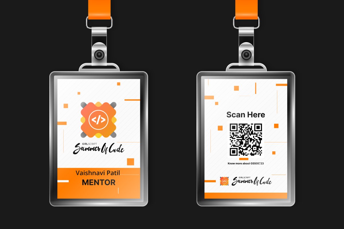 vaishnavi_2211's tweet image. Thrilled to be selected as a mentor for GirlScript Summer of Code 2023!!🚀 Excited to guide and support participants in their coding journey.
#GirlScriptSummerOfCode #Mentorship #TechCommunity #CodingJourney