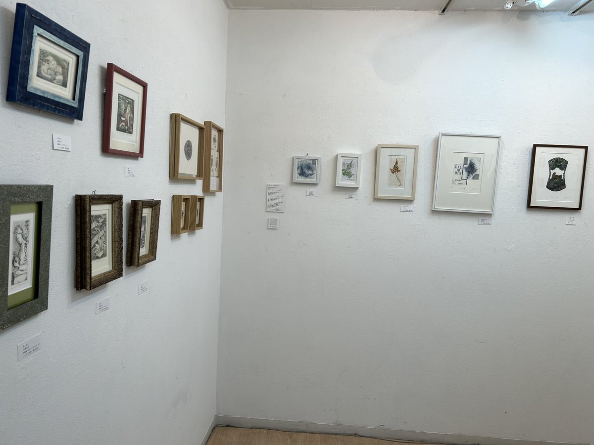 ShinobuARTPRINT's tweet photo. 細密画&蔵書票展ギャラリーkanon 明日迄です、宜しくお願い致します😊
exliblis しのぶ草 フロッタージュ、スタンプ #gallerykanon #exliblis #print #しのぶ草 #版画 #蔵書票 https://t.co/XDkXdVoZfy
