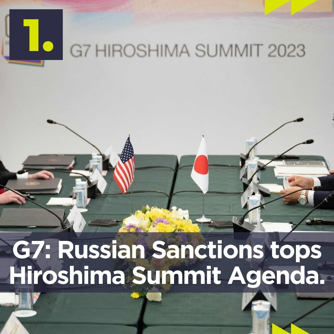 thegeosphere_'s tweet photo. "🚨 Don't miss out on the latest breaking news! Thursday's news roundup has all the top stories you need to know. Stay informed and stay ahead with our daily news updates."

Thursday's Top Headlines:
1. #G7: #Russian #Sanctions tops #Hiroshima Summit agenda in #Japan. https://t.co/6FHx8eraLk