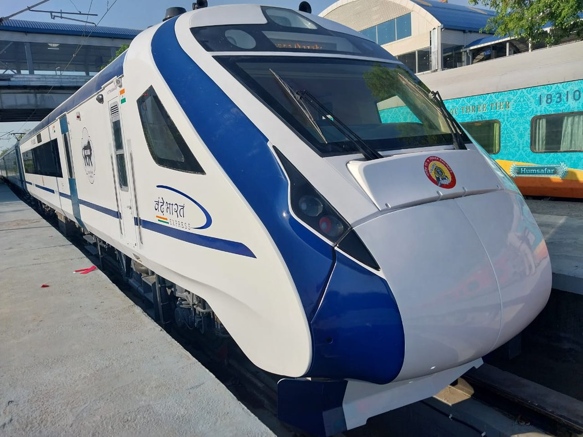 Delhi NCR

Delhi to get it's 6th vande bharat train in the end of this month. The train consists of 14 economy chair car and two executive chair car. As per sources the train will stop at new delhi - ghaziabad jn. - meerut City junction - tapri jn. - haridwar jn. - dehradun T.