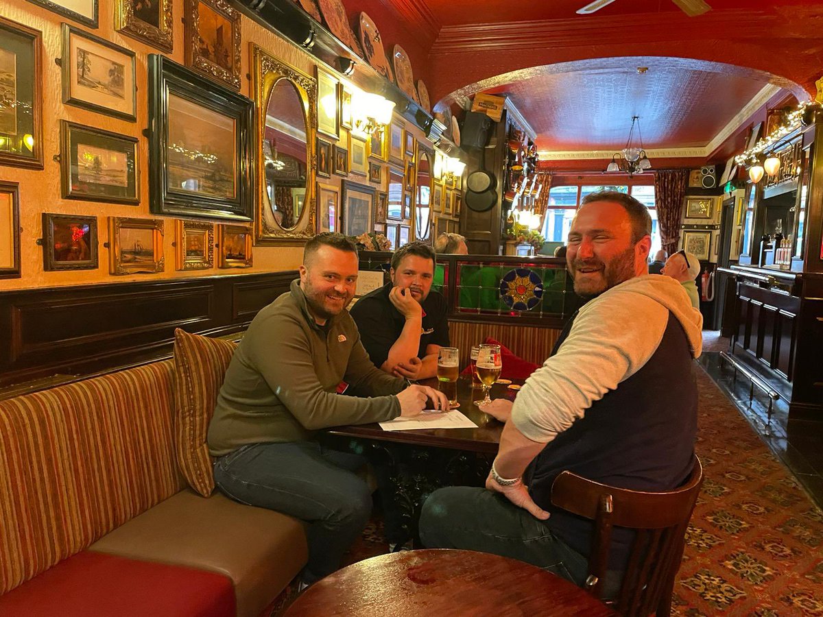 Had a cracking night at <a href="/exhibitionpub1/">exhibitionpub</a> pub quiz last night. We split into two teams and one did considerably better than the other.

Unfortunately there’s only evidence of the losing team ever being present but the winning trio came a respectable 2nd!

#york #roundtable