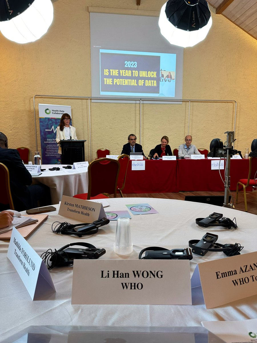 brianwong_'s tweet photo. Day 2๏ธโฃ of our @HDC4SDGs meeting kicking off with a session on strategies to strengthen country #HealthInformationSystems
@clairemelamed (@Data4SDGs) shared that for every $1 we #InvestInData, there is up to $32 of economic impact in return.
#HealthData #WHA76 #Economy4Health https://t.co/19ZETBAU6Z