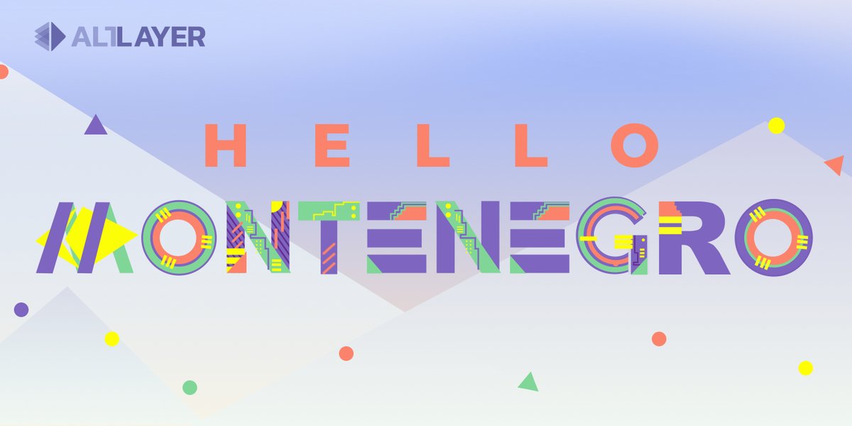 alt_layer's tweet photo. Let's go, #Montenegro! 💜💛 

Say hello to @Dorothy_defi &amp; @sushiwarriorx if you're on-ground at @EDCON2023! https://t.co/NUJoVyy54M