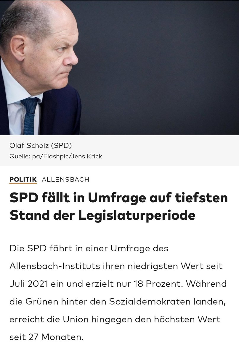 #SPD 👎
#Gruene 👎
Wünsche einen schönen Brückentag.