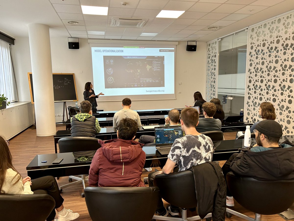 Ciro Cattuto (@ciro) on Twitter photo Elisa Omodei <a href="/elisa_omodei/">Elisa Omodei</a> speaks about the work on food insecurity forecasting she led at <a href="/WFP/">World Food Programme</a> and <a href="/dnds_ceu/">CEU Department of Network & Data Science</a>, including collaborations with <a href="/ISI_Fondazione/">ISI Foundation</a> supported by the Lagrange scholarships of <a href="/FondazioneCRT/">Fondazione CRT</a>. #data4good Elisa Omodei <a href="/elisa_omodei/">Elisa Omodei</a> speaks about the work on food insecurity forecasting she led at <a href="/WFP/">World Food Programme</a> and <a href="/dnds_ceu/">CEU Department of Network & Data Science</a>, including collaborations with <a href="/ISI_Fondazione/">ISI Foundation</a> supported by the Lagrange scholarships of <a href="/FondazioneCRT/">Fondazione CRT</a>. #data4good