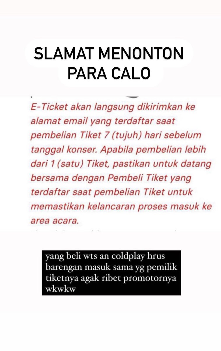 KaskusFM's tweet photo. Dear Calo, 

#ColdplayinJKT https://t.co/hXSmMkTcOw