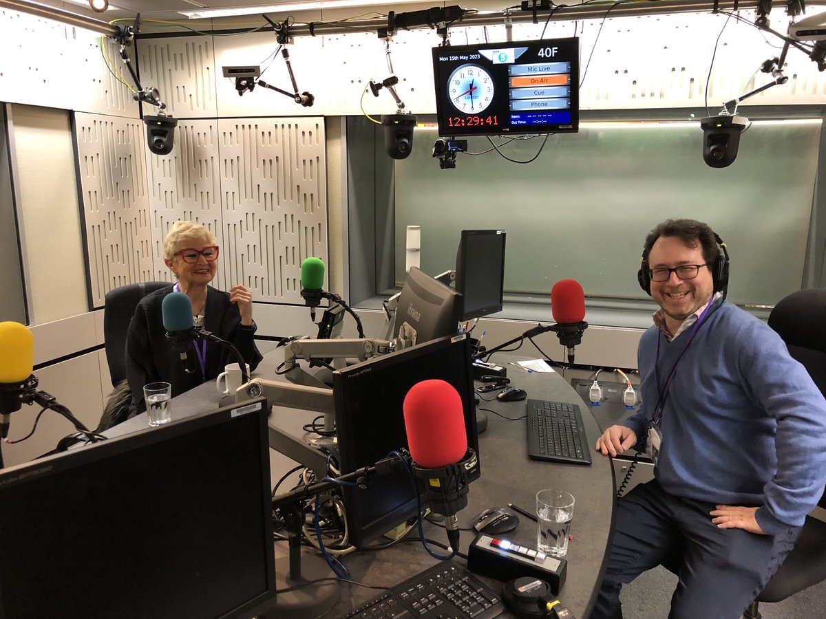 Spent an absolutely delightful morning with Marina Mahler, granddaughter of Gustav Mahler and founder of the Mahler Foundation, at the BBC in London on Monday morning.  Her interview will be part of Season 4 of Embrace Everything.