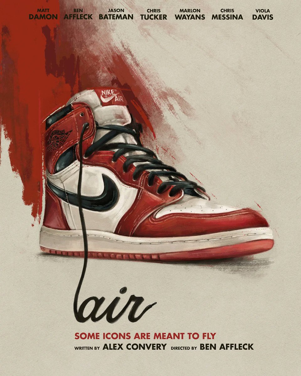 Kijktip: Air. Het waargebeurde verhaal over de iconische sneaker van Nike in samenwerking met Michael Jordan. Met pareltjes van marketing- en saleslessen. Zoals: "A shoe is just a shoe, until my son steps in to it."
#marketingprikkels #marketing #sales #marketingstrategie