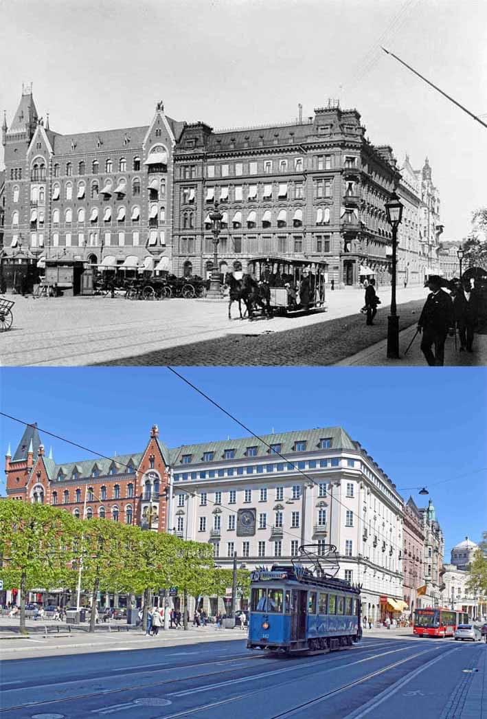 Norrmalmstorg meydanı/Stockholm
1895 -18 Mayıs 2023 

Adamlar tamamıyla koruyup bir de yeşili artırmışlar. 

#kaybolantarihinpeşinde