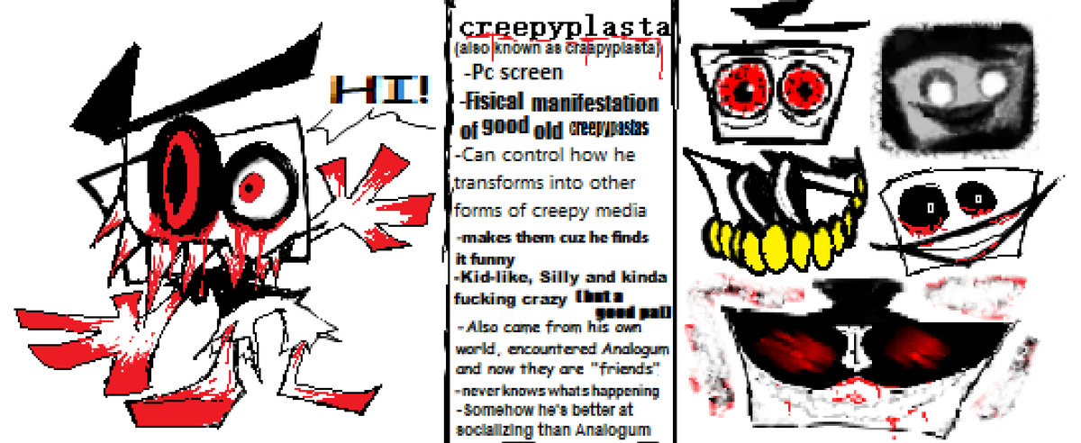 𝚂𝙸𝙻𝙻𝙸𝙴𝚂𝚃 𝙾𝙵 𝚃𝙷𝙴 𝚂𝙿𝙾𝙾𝙺𝚈𝙽𝙴𝚂𝚂
/ - CREEPYPLASTA - / 
-(With a New ref. + NG Link Below)- 
#originalcharacter #creepypasta  #oc
