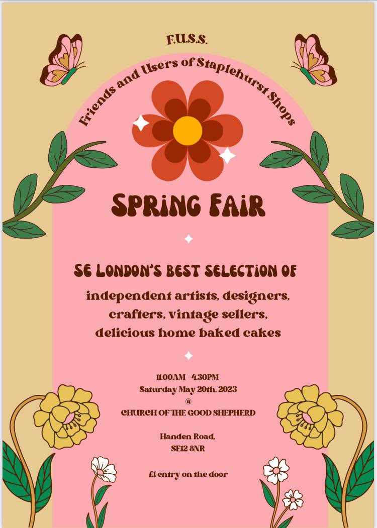 Hither Green really is the place to be on SATURDAY! (Tomorrow) The <a href="/HG_festival/">Hither Green</a> is on the green whilst the <a href="/hgFUSS/">F.U.S.S</a> Spring Fair 🌸🌺🌼is just 15 mins away so can easily combine both &amp; SUPPORT #FamilyFun #FestivalAndFairTime 🎪