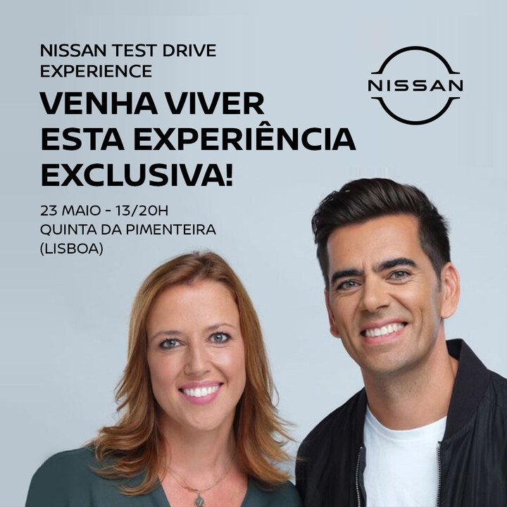 NissanPortugal's tweet photo. #NissanTestDrive Experience, teste os novos modelos eletrificados da #Nissan, assista a uma Talk moderada pelo @pedrorfernandes e Mariana Alvim e muitos outros momentos. 🚘🔛

Dia 23 de Maio, na Quinta da Pimenteira em Monsanto.👇
https://t.co/3Pwem7j3fU https://t.co/nhKRtzJd9Z