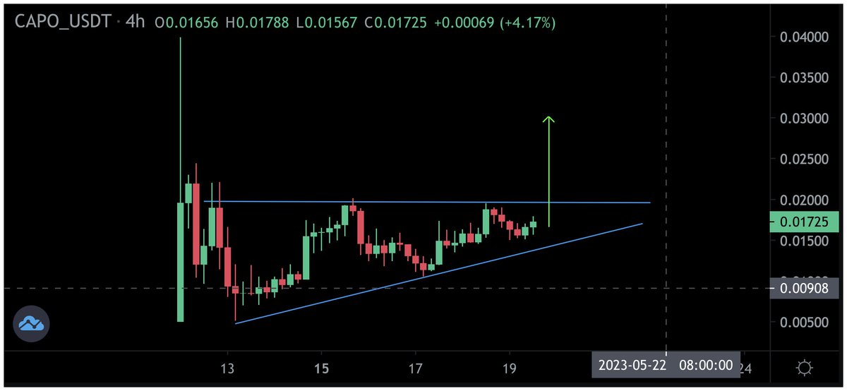 CryptoBoss1984's tweet photo. $CAPO Update: send it #CAPOARMY Need to break 0,02 🔥🔥🔥 https://t.co/zoFlUzbQ6f