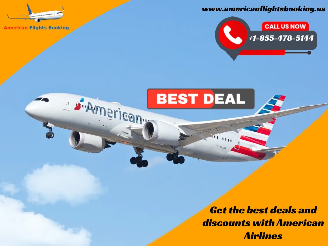 jshira024's tweet image. Are you looking for the best deals on #flightticketbooking? So worry not, as #AmericanAirlines offers the best deals and discounts on ticket booking. So don&apos;t delay. Book your tickets now with American Airlines for the best deals and discounts.
#AmericanAirlinesdeals