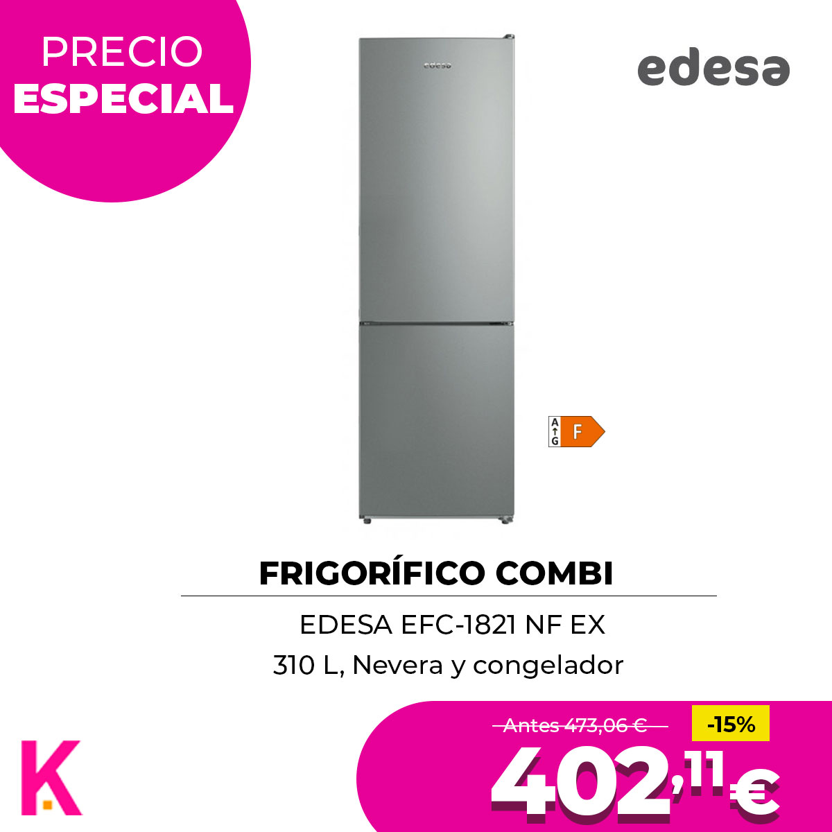 Kyeroo_com's tweet photo. 🔝 ¡OFERTAS DE LA SEMANA! Hasta -30
% de descuento en una selección de
electrodomésticos y electrónica.

Sólo disponible hasta el 25 de mayo o fin de
existencias.

➡️https://t.co/ZeBGMQ73HA

¡NO LO DEJES ESCAPAR!

#ofertas #descuento #electronica #electrodomésticos
#kyeroo https://t.co/3hDKDNQiz7