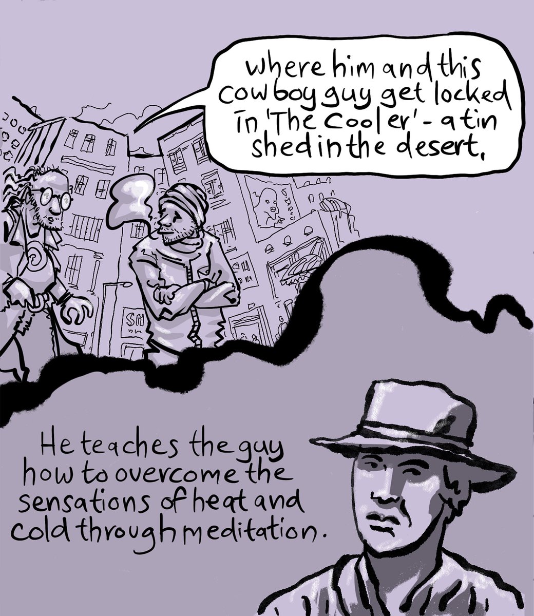 darrencfisher's tweet photo. Part 5 of my short comic series Dr Mike and Space Monk. Dr Mike dispenses useful advice relating to cold regulation and holistic equanimity https://t.co/Z2keY2ReV2