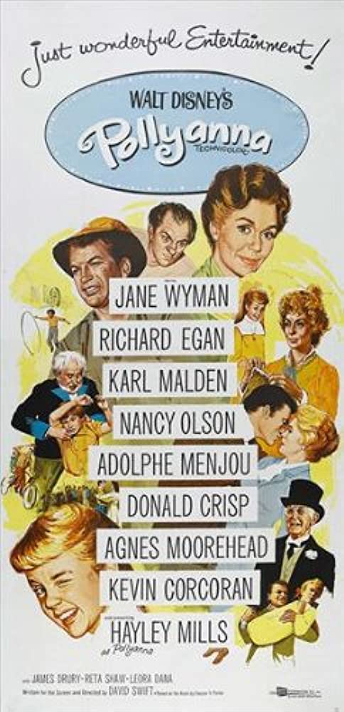 ArenStenslie's tweet photo. Today marks the #63rdanniversary of #WaltDisney's #Pollyanna, starring #HayleyMills, #JaneWyman, #RichardEgan, #KarlMalden, #NancyOlson, #AgnesMoorehead, #DonaldCrisp, #AdolpheMenjou, and #KevinCorcoran. 
#PollyHarrington #DrChilton #Nancy #MrsSnow #MrPendergast #JimmyBean https://t.co/ZNABIJ1nds