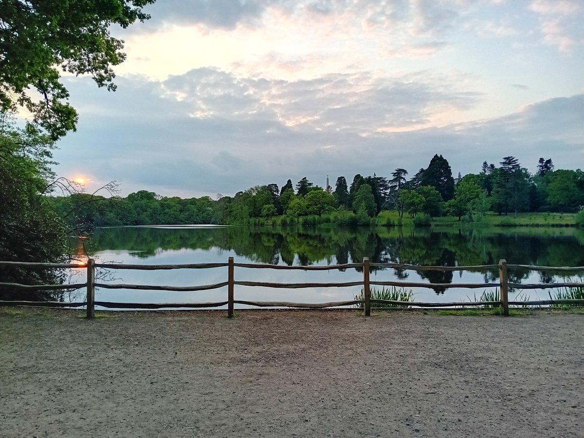 Glorious view on a walk last night. Nature is good for the soul. #MentalHealthAwarenessWeek