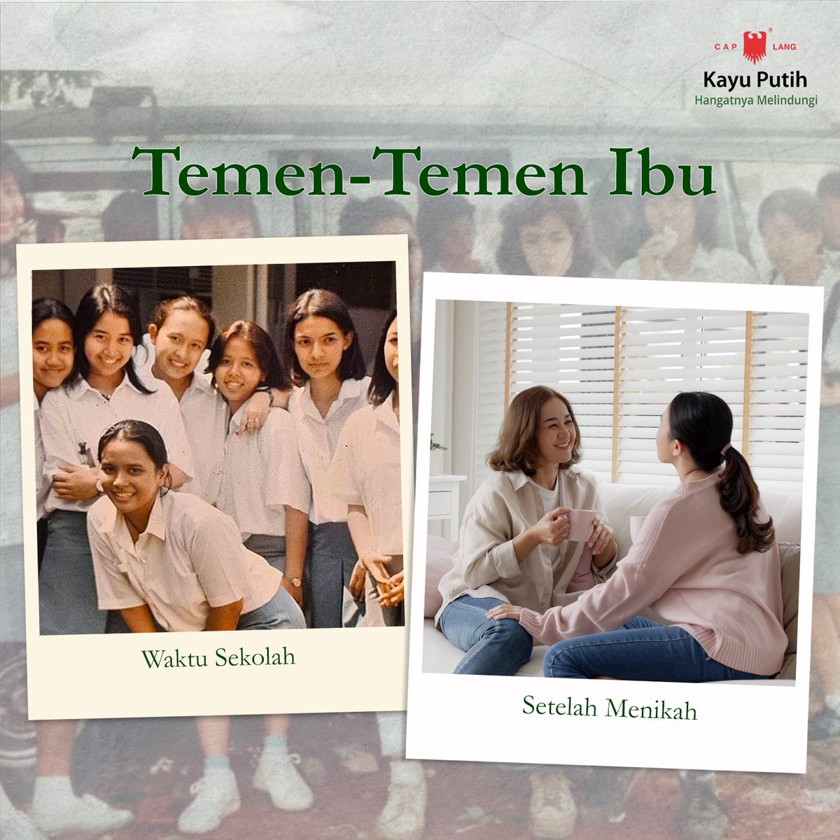 keluargacaplang's tweet photo. Dalam hidup memang selalu ada yang datang dan ada yang pergi, namun ada juga yang akan selalu setia menemani

#KebiasaanBaikBaiknyaDibiasain
#KeluargaCapLang
#CapLangKayuPutih
#CapLangKayuPutihPlus
#HangatnyaMelindungi https://t.co/8mhegzfAyK