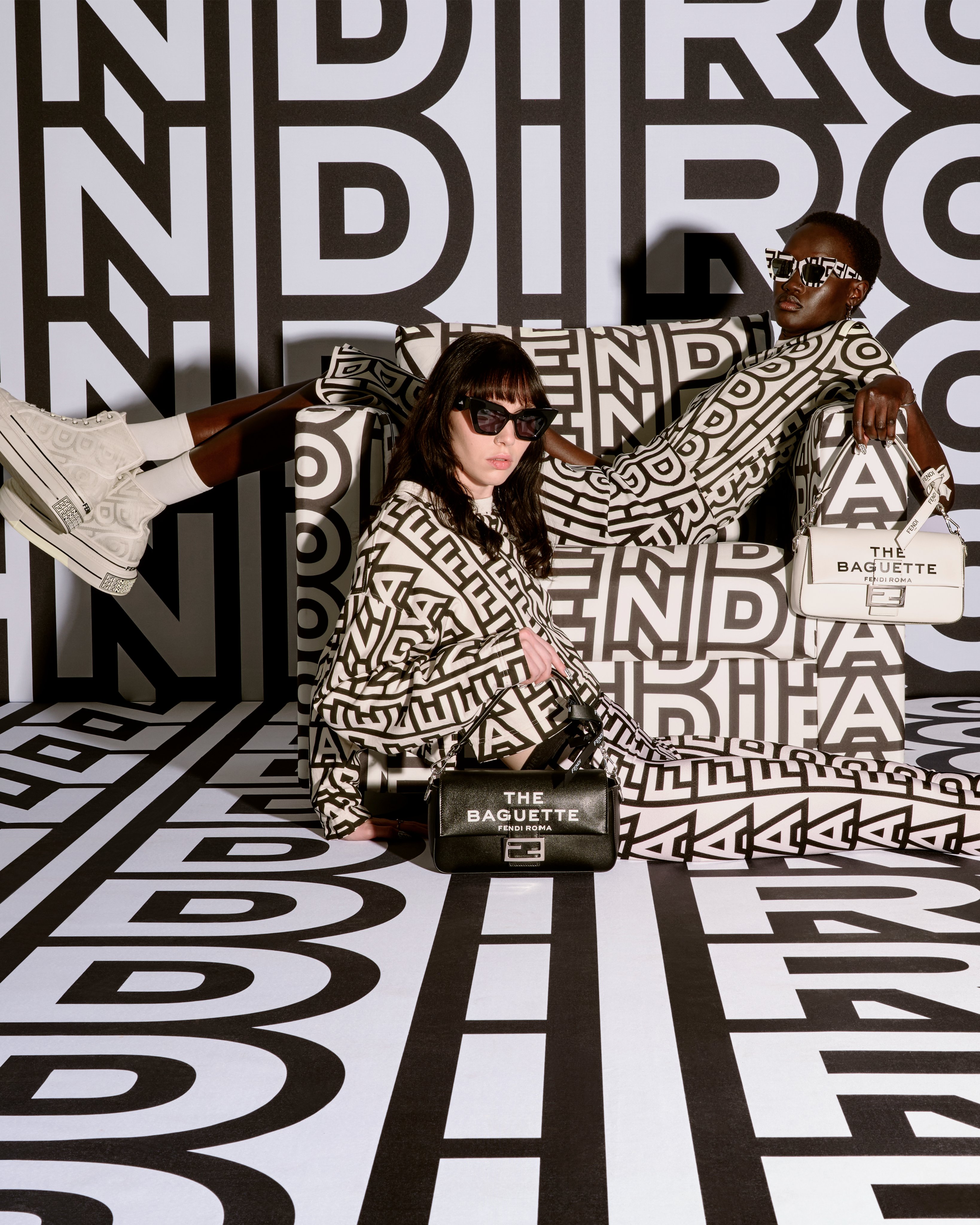 Fendi on X I ve got one word Fendiroma. And it is one word It is another land this Fendiroma Marc Jacobs The reimagined Fendi Roma logo goes macro micro and beyond