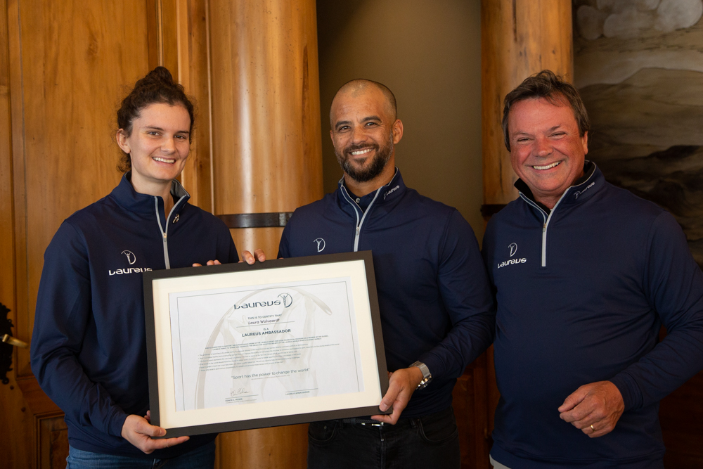 Laureus_sa's tweet photo. Yesterday we welcomed @laurawolvaardt into the family.  She shares the same passion for #SportForGood as we do and we look forward to working together &amp; using the power of sport to change lives.

Thanks for hosting us @capegracehotel &amp; @zipzapcircus https://t.co/4u1LhPVuE3