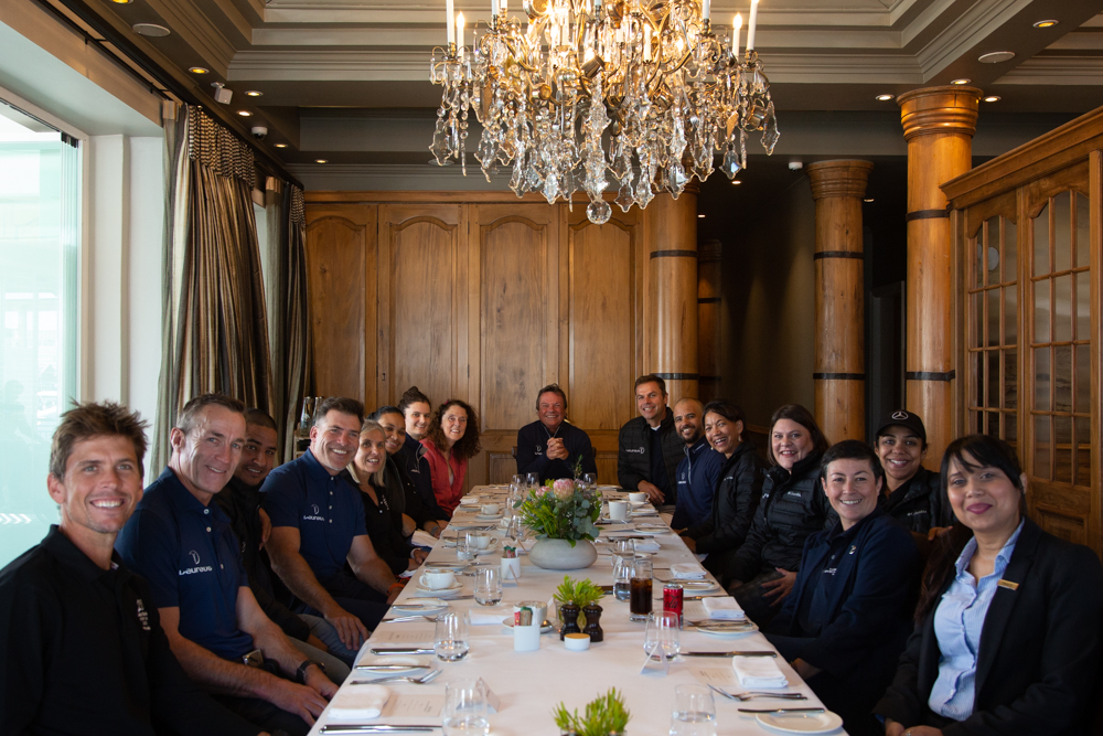 Laureus_sa's tweet photo. Yesterday we welcomed @laurawolvaardt into the family.  She shares the same passion for #SportForGood as we do and we look forward to working together &amp; using the power of sport to change lives.

Thanks for hosting us @capegracehotel &amp; @zipzapcircus https://t.co/4u1LhPVuE3