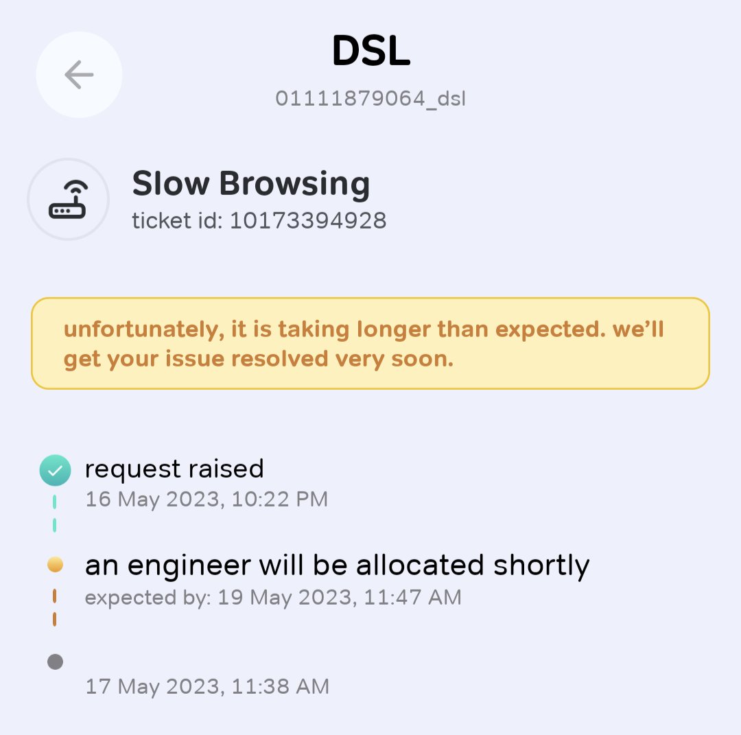 macha_b's tweet photo. @airtelindia @Airtel_Presence 

What's your timeline for resolving the broadband issue, especially when work from home has become a norm.

It's been 3 days since I raised the complaint and still no resolution. Is that even acceptable?

This is the second instance in 30 days. https://t.co/elv5CyV2HE