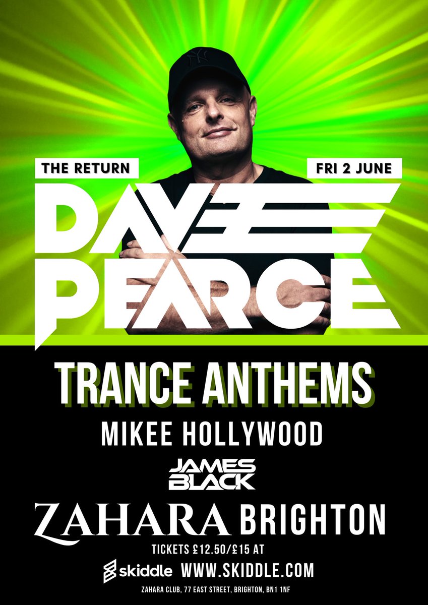 This weekend on my Delirium Trance Show we count down to Trance Anthems at Zahara in #Brighton on June 2nd we welcome ⁦@jamesblackdj⁩ to the guestmix ⁦@InDemandRadioUK⁩ ⁦@beat106scotland⁩ ⁦@radio1mallorca⁩ ⁦@WeAreBCR⁩ ⁦@WCRFMNZ⁩ #trancefamily