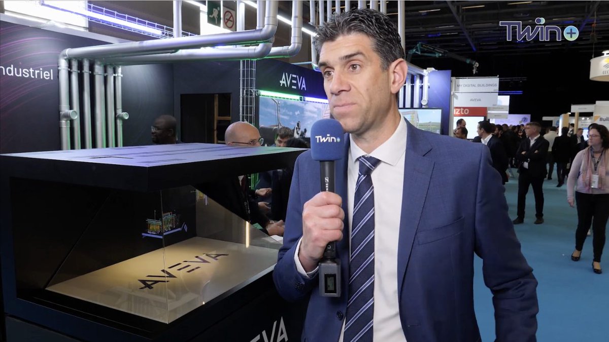 AVEVA est un acteur majeur de la digitalisation des industries. Au salon BIM World, Guillaume Vray, Directeur commercial ingénierie chez AVEVA, offre sa perception du jumeau numérique. ▶️ swll.to/JVlQR6
<a href="/AVEVAGroup/">AVEVA</a> <a href="/bim_world/">BIM WORLD</a> #digitaltwin #industrie #rv #ia #3d