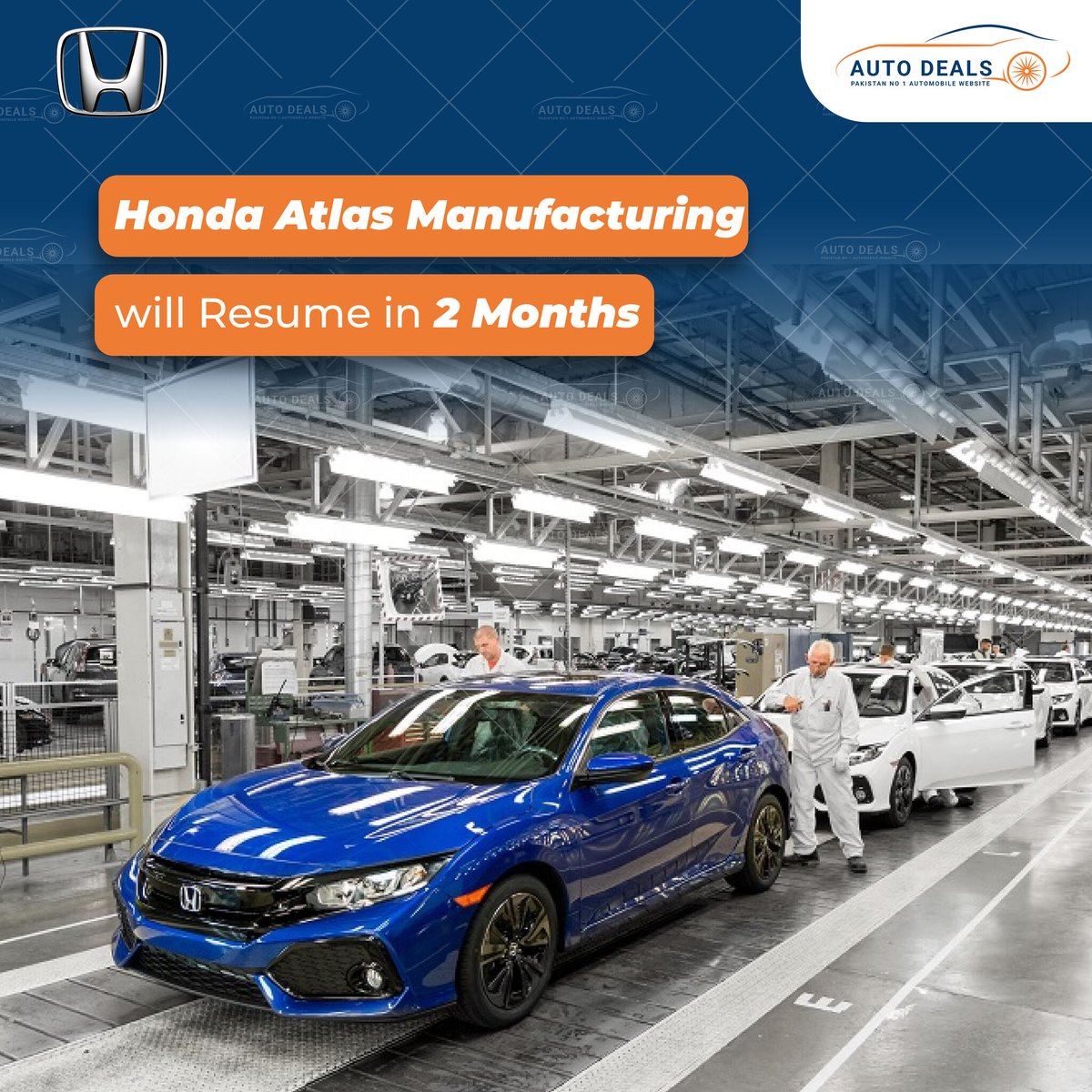 Honda Atlas manufacturing will resume in 2 months.
autodeals.pk
#autodeals #impots #importcar #Car #car2023 #Pakistan #transport