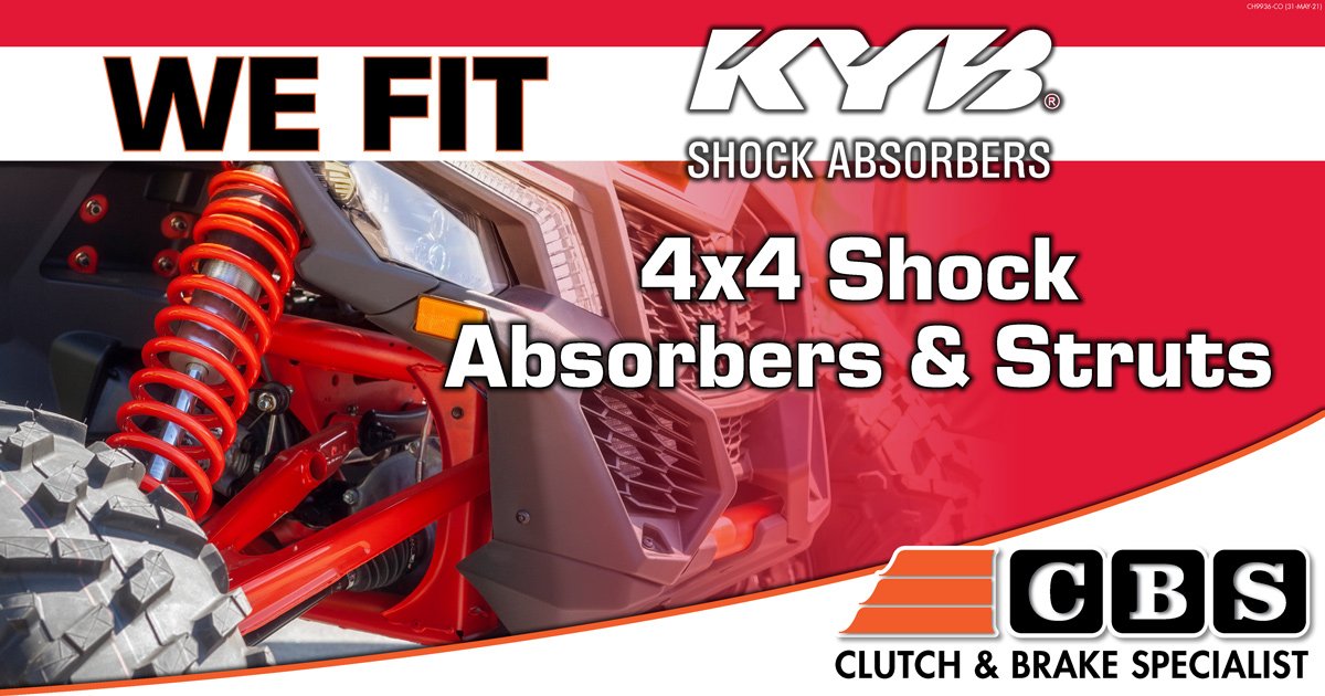 CbsClutch's tweet photo. KYB is one of the world’s largest suppliers of shock absorbers to vehicle manufacturers. KYB provides superior product quality to all of its customers throughout the world in a variety of industries, and the 4x4 Shock Absorbers and Struts can be fitted at CBS. https://t.co/JG8iuyytzy