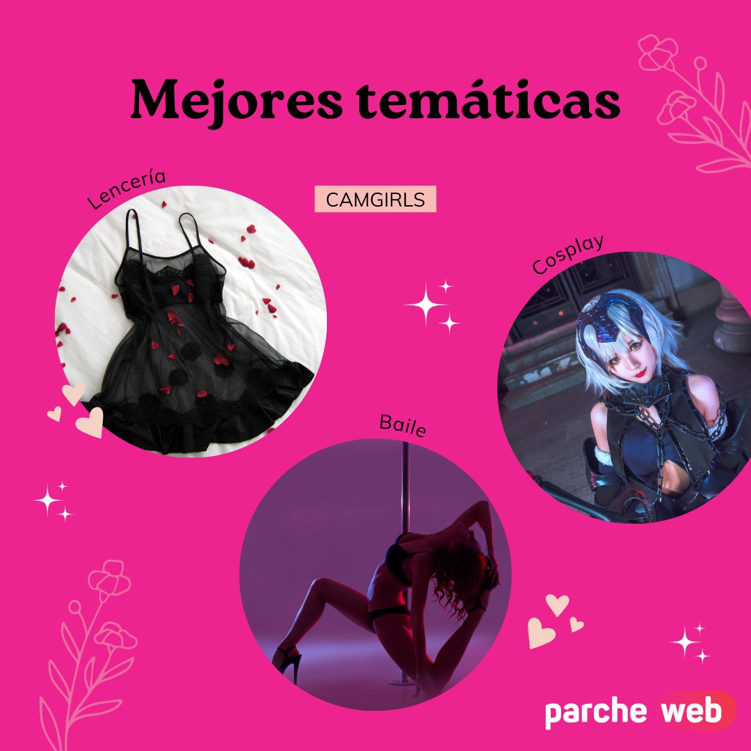 ParcheWeb's tweet photo. ¿Buscas ideas para destacar como modelo de webcam? Aquí tienes algunas de las mejores temáticas para camgirls 💃🎥
https://t.co/GFUNBqR2K5
#ModeloDeWebcam #IdeasDeTemáticas #CreatividadEnLaCámara #parcheweb #camgirl #modeloswebcam https://t.co/ptgfg3C3lm