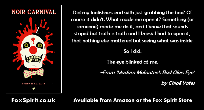 We're ending the week with a trip to the Noir Carnival - edited by <a href="/katelaity/">The Prof is Resisting 🏴󠁧󠁢󠁳󠁣󠁴󠁿</a>,  with cover by @SLJohnsonImages