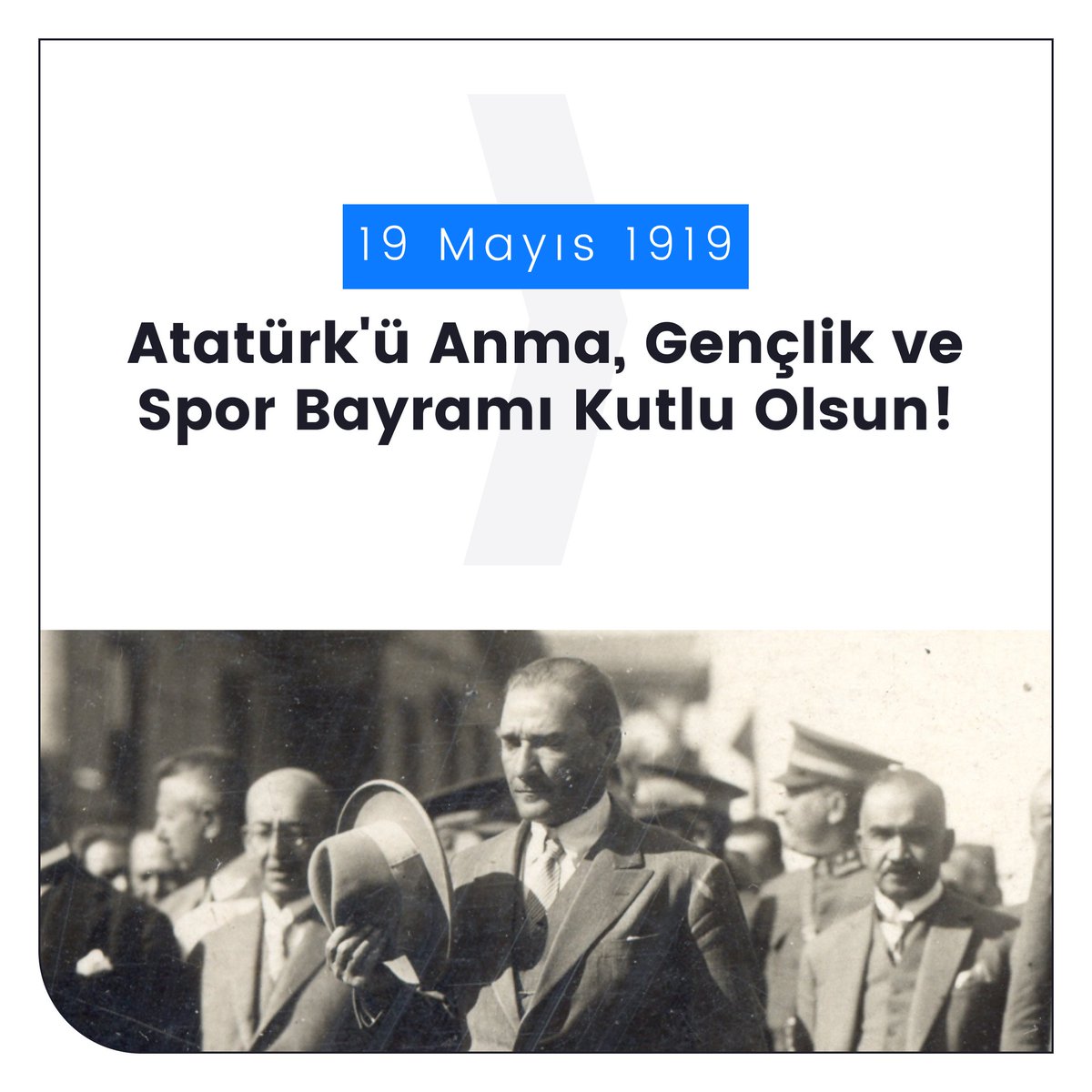 Tam 104 yıl önce Türkiye Cumhuriyeti'nin temellerinin atıldığı, Atatürk'ün cesaretini ve vizyonunu hatırlatan bu önemli günde, emeği geçen tüm liderlerimizi ve Türk askerini saygı ve minnet ile anıyoruz. Atatürk'ü Anma, Gençlik ve Spor Bayramımız kutlu olsun!✨