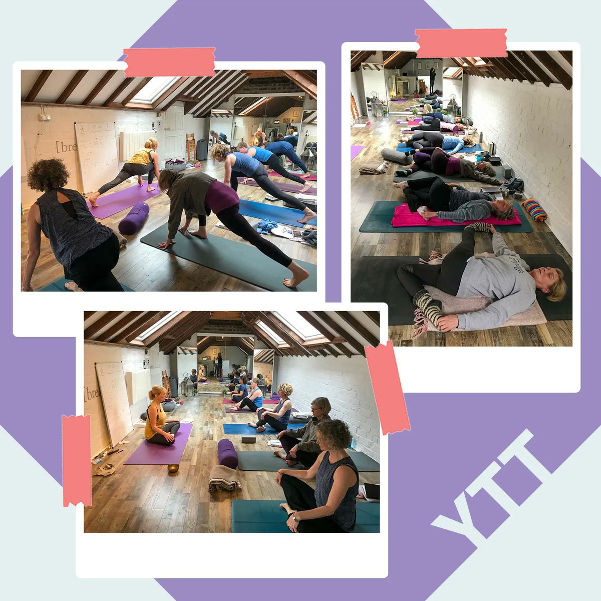 YogaWithEsme's tweet photo. Every YTT weekend is an opportunity to explore different yoga styles. 

April's weekend was all about chair yoga, yin yoga, and vinyasa yoga focusing on handstands. There was also an incredible cleansing pranayama session which left us all feeling ah-may-zing!

#YTT #YogaLife https://t.co/jOwiMUGar0
