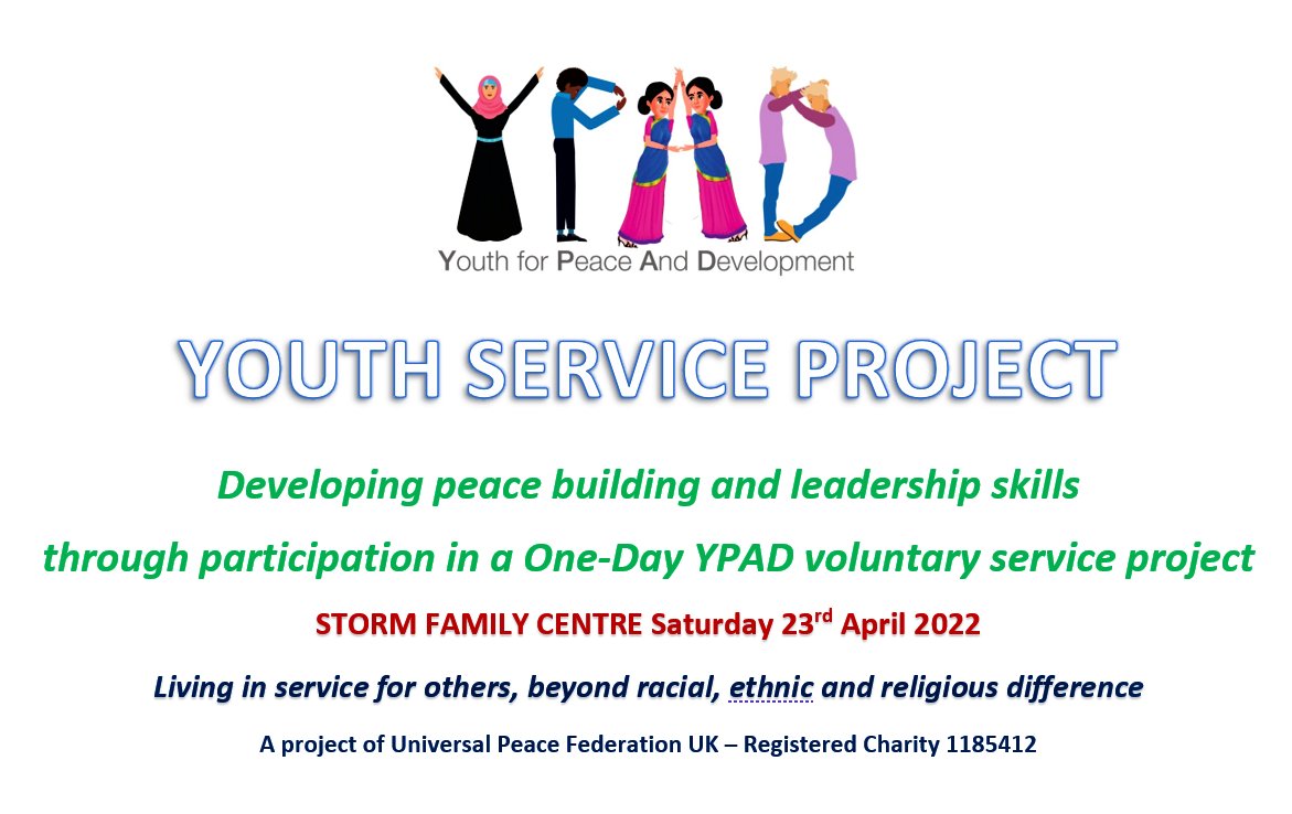 rtmarsh's tweet photo. Youth for Peace and Development (#YPAD) - Youth Service Project. Developing peace-building and leadership skills through a one-day voluntary service garden project. #UPF #UniversalPeaceFederation. In partnership with #STORM Family Centre - garden & founder Marie Hanson MBE https://t.co/DCz6WSF3UY