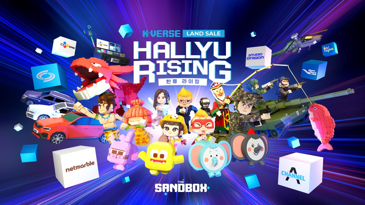 K-VERSE 🇰🇷 Hallyu Rising 🔷 LAND Sale

Launches soon...