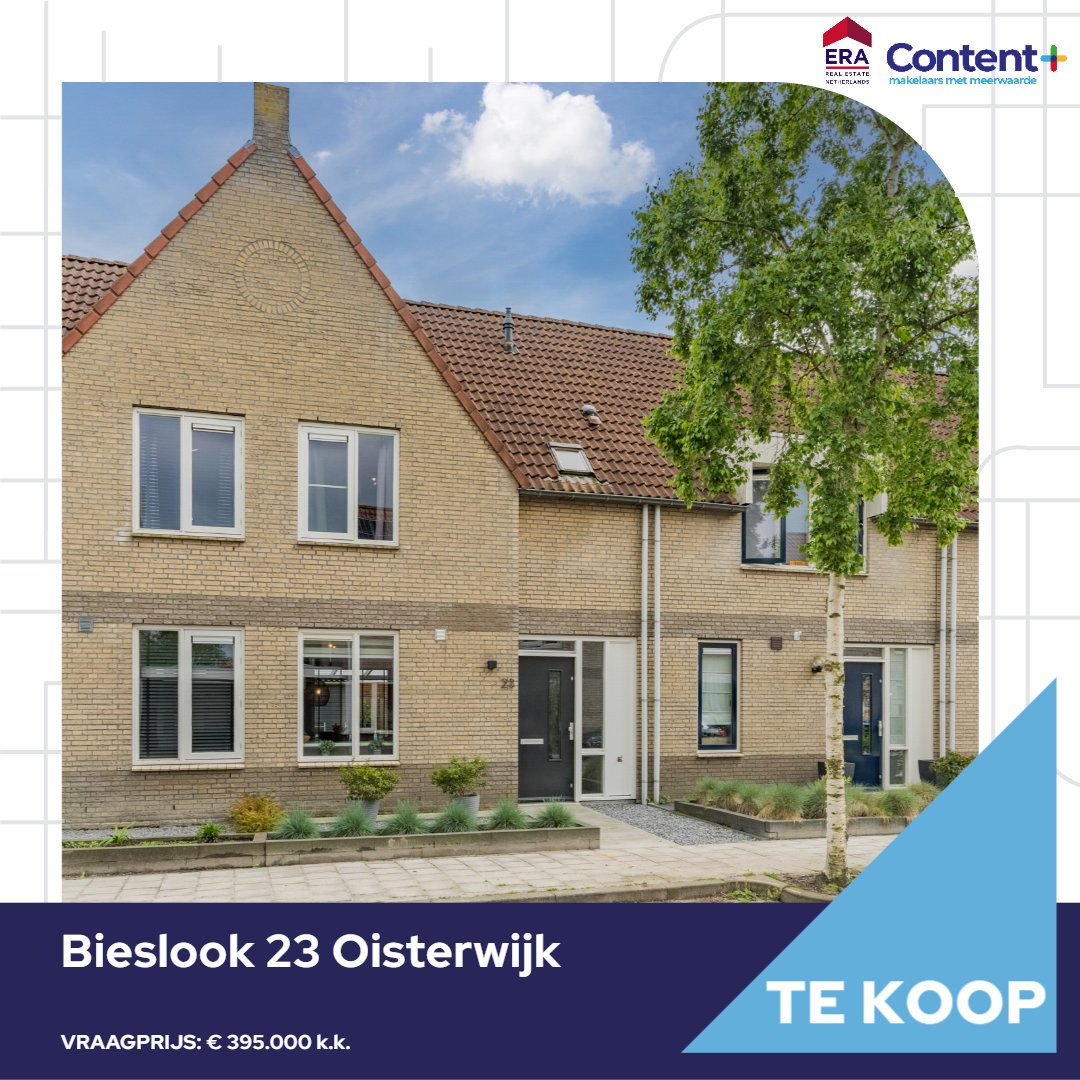 KeesWitlox's tweet photo. Heerlijk wonen in Oisterwijk! Sfeervolle, goed onderhouden tussenwoning met vier volwaardige slaapkamers, nieuwe keuken, moderne luxe badkamer, een zonnige tuin gelegen op het zuiden met berging en een achterom in een rustige, zeer geliefde omgeving. 

meer info: https://t.co/S7PHzWiKmK
