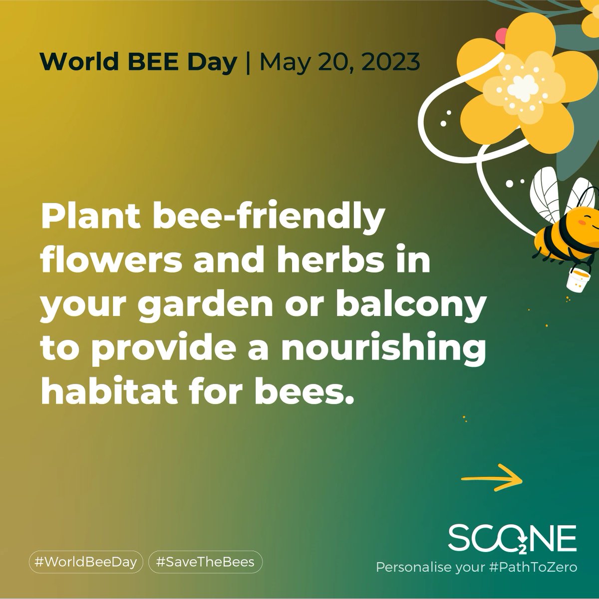 Scone_ai's tweet photo. 🐝 Tomorrow is World Bee Day!🌍🌺 Let's celebrate these incredible pollinators &amp; their vital role in our ecosystem. 🌱Check out this fascinating article to learn more about the importance of bees &amp; how we can protect them: https://t.co/U4SoHdjTLc #WorldBeeDay #SaveTheBees 🐝💚 https://t.co/7GMCf8hNEq