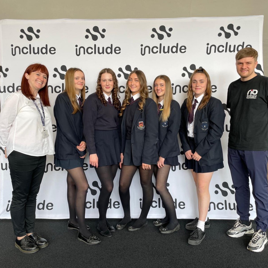 riofoundation's tweet photo. What a great two days at @includesummit

Thanks to our partnership with @LaureusSport members of our team &amp; young people from @MoorsideHigh had the opportunity to head to the two-day sports conference, talking all things equality, diversity &amp; inclusion. 

#CreatingOpportunities https://t.co/Mz6lFWrb3Q