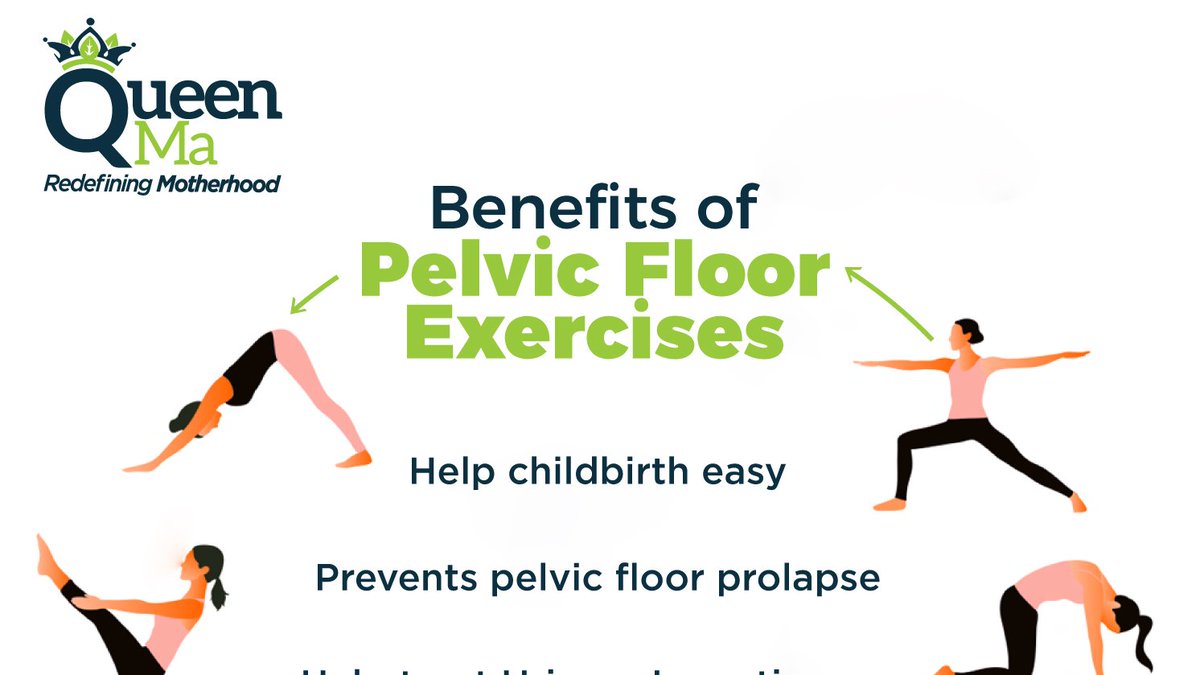 queenmaug's tweet photo. The pelvic floor muscles provide support for the bladder, uterus, and bowel. Problems  with the pelvic floor are common and can happen to anyone. 

Kegel Exercises (also called pelvic floor exercises) are best to help strengthen your pelvic floor muscles.

#QueenMa #Kegal https://t.co/0ZomSGXFlo