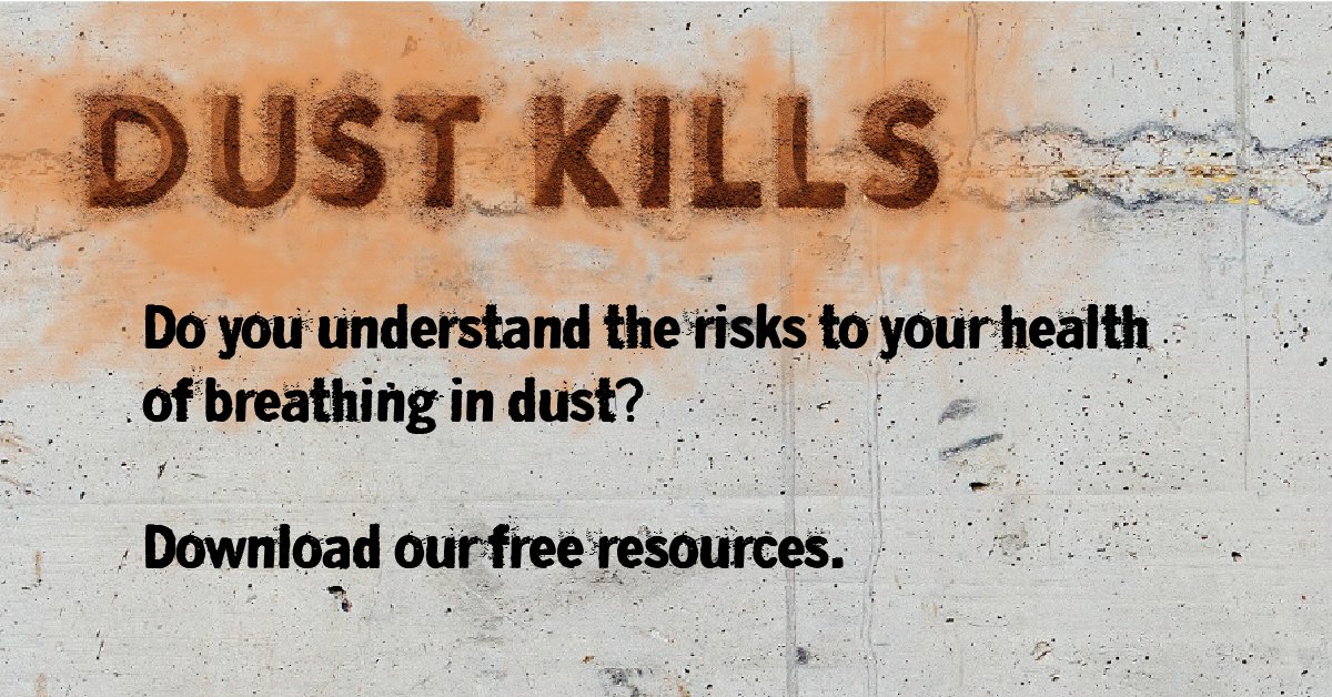 H_S_E's tweet photo. Construction workers die every week from lung diseases caused by past exposure to dust. Many more suffer from chronic lung conditions that ruin lives. We have a free download with what you need to know as a busy builder:  https://t.co/P56Eap6BMa #Dust #DustKills #Construction https://t.co/CFhnlw7bii